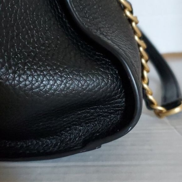 Tory Burch Leather Britten Slouch Bag Shoulder Tote Handbag WOMEN'S WOMAN'S - Picture 10 of 16